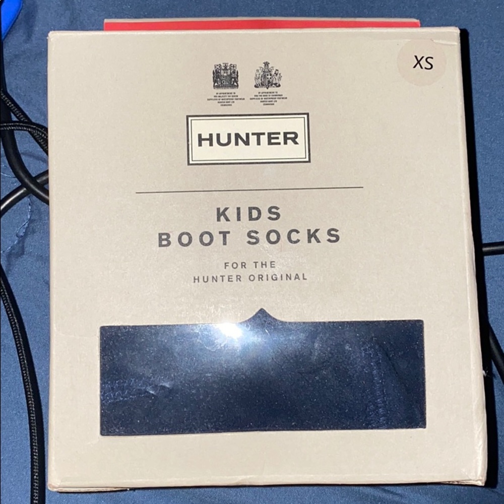 Hunter rain boots socks for little boys